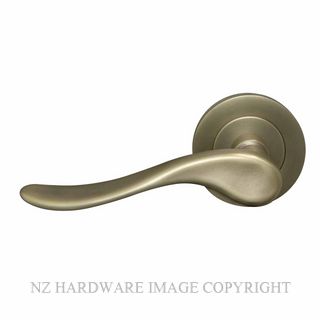 WINDSOR 8196 RB HAVEN 64MM HANDLE SET LARGE ROUND ROSE ROMAN BRASS