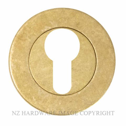 WINDSOR 8189 RLB ESCUTCHEON - 50MM ROSE RUMBLED BRASS