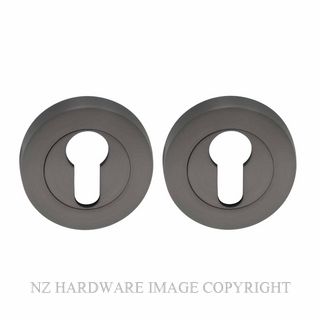 WINDSOR 9035 GN ROUND EURO ESCUTCHEON (PAIR) GRAPHITE NICKEL