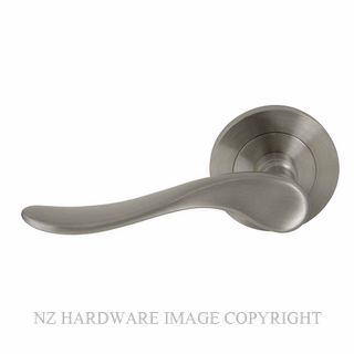 WINDSOR 8196 BN HAVEN 64MM HANDLE SET LARGE ROUND ROSE BRUSHED NICKEL