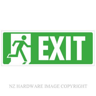 DENEEFE G40DS EXIT SYMBOL DOUBLE SIDED 295X110