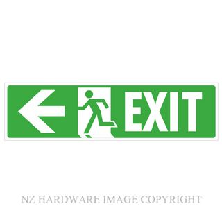 DENEEFE G62 EXIT SYMBOL LH ARROW 555X165