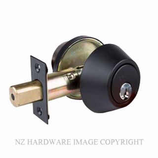 BRAVA D3X92B DOUBLE KEYED DEADBOLT MATT BLACK