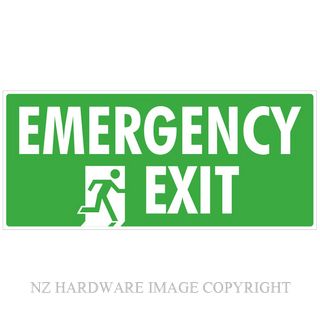 DENEEFE G50DS EMERGENCY EXIT DOUBLE SIDED 500X220