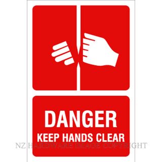 DENEEFE R24 DANGER KEEP HANDS CLEAR