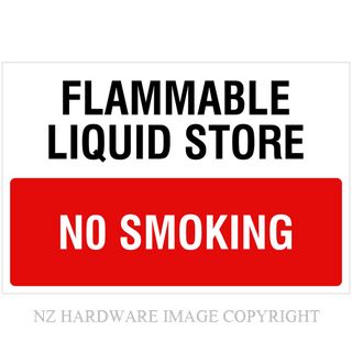 DENEEFE R18 FLAMMABLE LIQUID STORE NO SMOKING