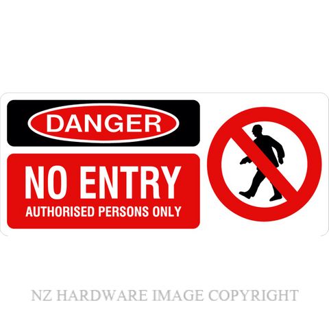 DENEEFE RA3 DANGER NO ENTRY.....