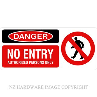 DENEEFE RA3 DANGER NO ENTRY.....