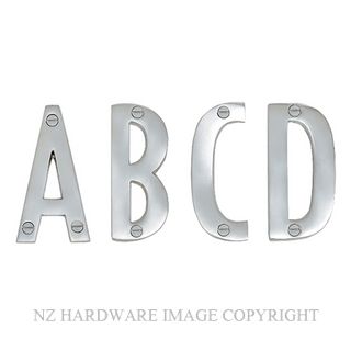 ELEMENTS 5300 ALPHABET 50MM A-D SATIN CHROME