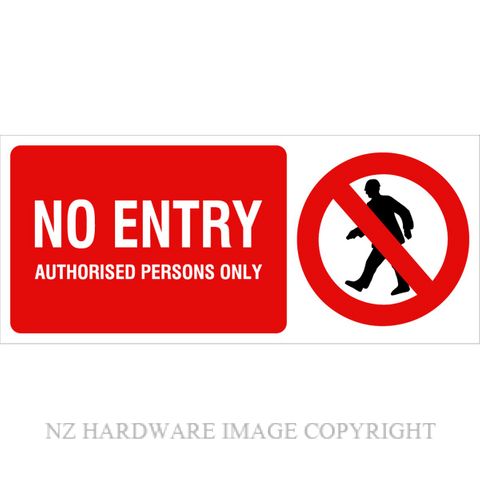 DENEEFE RA9 NO ENTRY