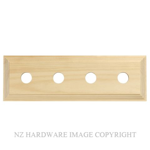 TRADCO 5424 QUAD BLOCK CLASSIC 225 X 90MM PINE