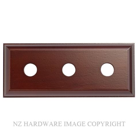 TRADCO 5433 TREBLE BLOCK TRADITIONAL 225 X 90MM CEDAR