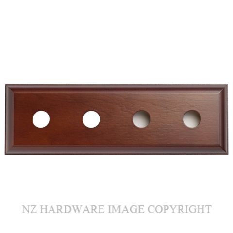 TRADCO 5434 QUAD BLOCK TRADITIONAL 280 X 90MM CEDAR