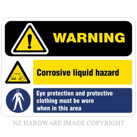 DENEEFE YA15 WARNING CORROSIVE LIQUID? PVC