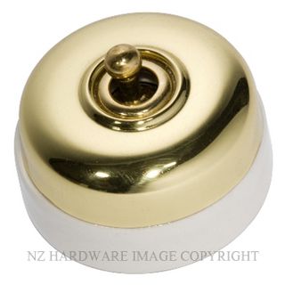 TRADCO TRADITIONAL PORCELAIN BASE LIGHT SWITCHES