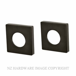 MILES NELSON S SERIES SQUARE COVER PLATES SATIN GRAPHITE