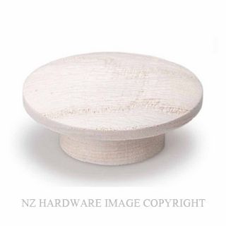 KATALOG VF0166060W02 ECHO WOOD ROUND KNOB WHITE