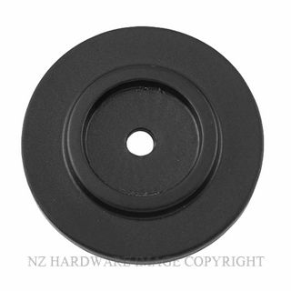 TRADCO 9690 - 9692 CABINET KNOB BACKPLATES MATT BLACK