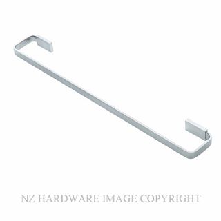 HEIRLOOM PODIUM POTR600 SINGLE TOWEL RAIL 600MM CHROME PLATE