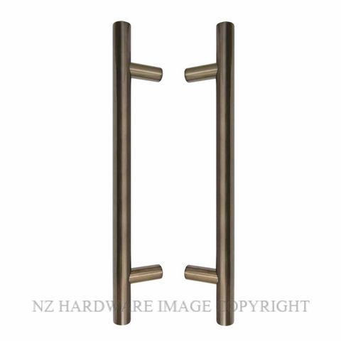 WINDSOR 8190 - 8191  AB BRASS PULL HANDLE ANTIQUE BRONZE