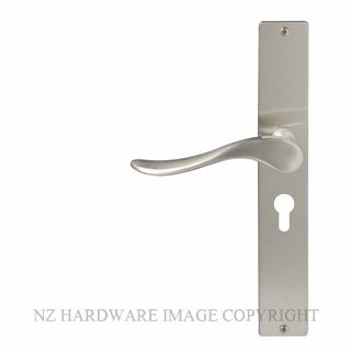 WINDSOR 8194 E48 BN HAVEN SQUARE LONGPLATE E48 KEYHOLE BRUSHED NICKEL