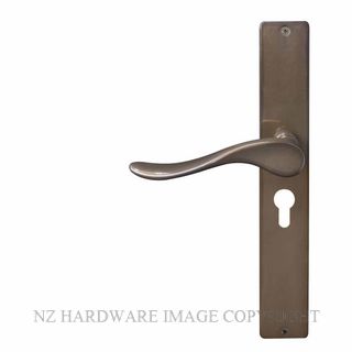 WINDSOR 8194 E48 AB HAVEN SQUARE LONGPLATE E48 KEYHOLE ANTIQUE BRONZE
