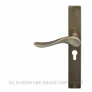 WINDSOR 8194 E48 OR HAVEN SQUARE LONGPLATE E48 KEYHOLE OIL RUBBED BRONZE