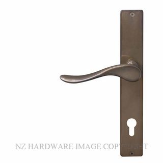 WINDSOR 8194 E85 AB HAVEN SQUARE LONGPLATE E85 KEYHOLE ANTIQUE BRONZE