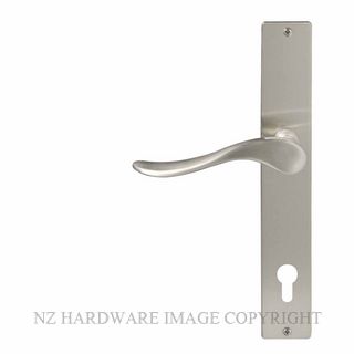 WINDSOR 8194 E85 BN HAVEN SQUARE LONGPLATE E85 KEYHOLE BRUSHED NICKEL