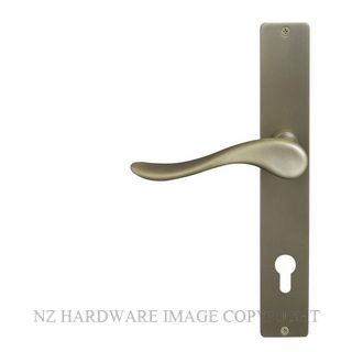 WINDSOR 8194 E85 RB HAVEN SQUARE LONGPLATE E85 KEYHOLE ROMAN BRASS