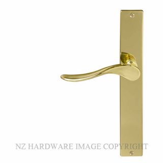 WINDSOR 8194 UB HAVEN SQUARE LONGPLATE UNLACQUERED BRASS