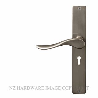 WINDSOR 8194L NB HAVEN SQUARE LONGPLATE STD KEYHOLE NATURAL BRONZE