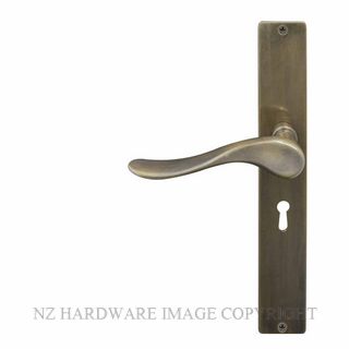 WINDSOR 8194L OR HAVEN SQUARE LONGPLATE STD KEYHOLE OIL RUBBED BRONZE