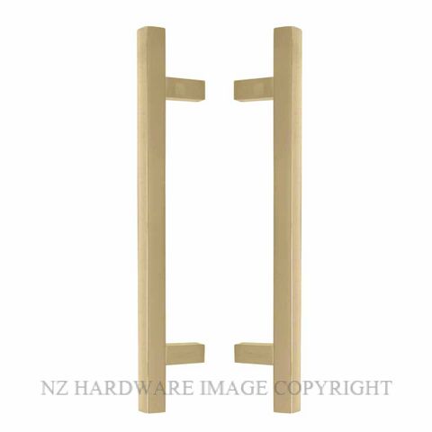WINDSOR 8192  PB BRASS PULL HANDLE POLISHED BRASS-LACQUERED