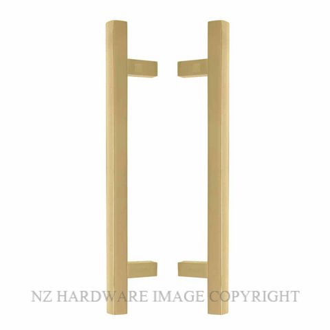 WINDSOR 8192  UB BRASS PULL HANDLE UNLACQUERED BRASS