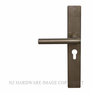 WINDSOR 8205 E48 AB CHARLESTON SQUARE LONGPLATE E48 KEYHOLE ANTIQUE BRONZE
