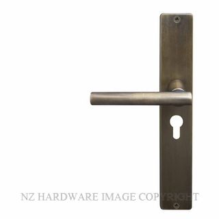 WINDSOR 8205 E48 OR CHARLESTON SQUARE LONGPLATE E48 KEYHOLE OIL RUBBED BRONZE
