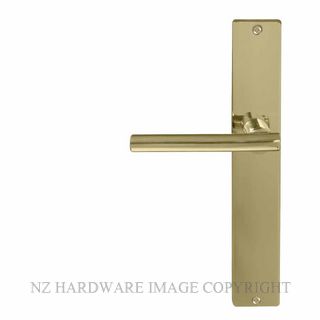 WINDSOR 8205 PB CHARLESTON SQUARE LONGPLATE POLISHED BRASS-LACQUERED