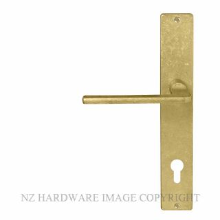 WINDSOR 8215 E85 RLB CHALET SQUARE LONGPLATE E85 EURO RUMBLED BRASS