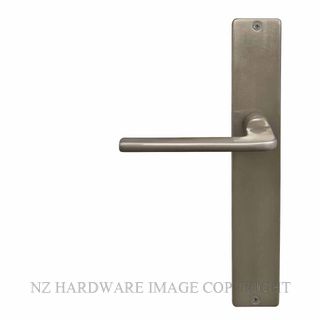 WINDSOR 8215 NB CHALET SQUARE LONGPLATE NATURAL BRONZE