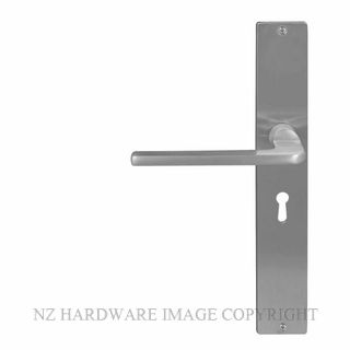 WINDSOR 8215L SC CHALET SQUARE LONGPLATE STD KEYHOLE SATIN CHROME