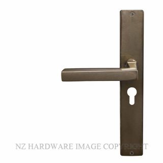 WINDSOR 8225 E48 AB FEDERAL SQUARE LONGPLATE E48 KEYHOLE ANTIQUE BRONZE