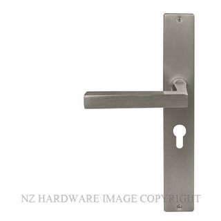 WINDSOR 8225 E48 BN FEDERAL SQUARE LONGPLATE E48 KEYHOLE BRUSHED NICKEL