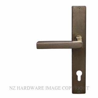 WINDSOR 8225 E85 AB FEDERAL SQUARE LONGPLATE E85 KEYHOLE ANTIQUE BRONZE