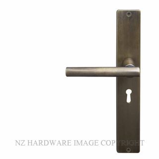 WINDSOR 8205L OR CHARLESTON SQUARE LONGPLATE STD KEYHOLE OIL RUBBED BRONZE