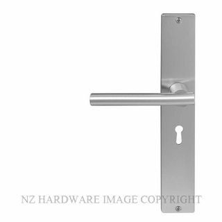 WINDSOR 8205L SC CHARLESTON SQUARE LONGPLATE STD KEYHOLE SATIN CHROME