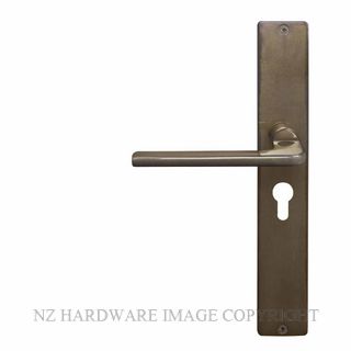 WINDSOR 8215 E48 AB CHALET SQUARE LONGPLATE E48 EURO ANTIQUE BRONZE