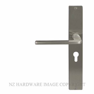 WINDSOR 8215 E48 BN CHALET SQUARE LONGPLATE E48 EURO BRUSHED NICKEL
