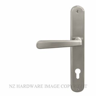 WINDSOR 8233 E85 BN VILLA OVAL LONGPLATE E85 KEYHOLE BRUSHED NICKEL