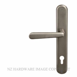 WINDSOR 8233 E85 NB VILLA OVAL LONGPLATE E85 KEYHOLE NATURAL BRONZE
